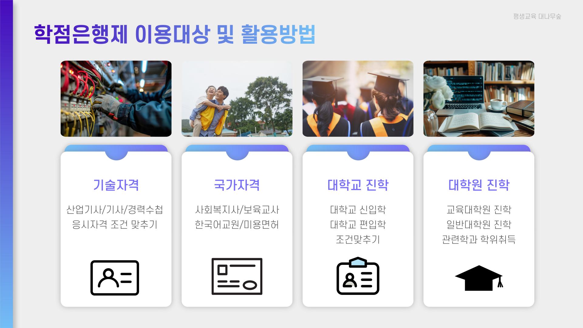 학점은행제 제도 특징 안내 04
