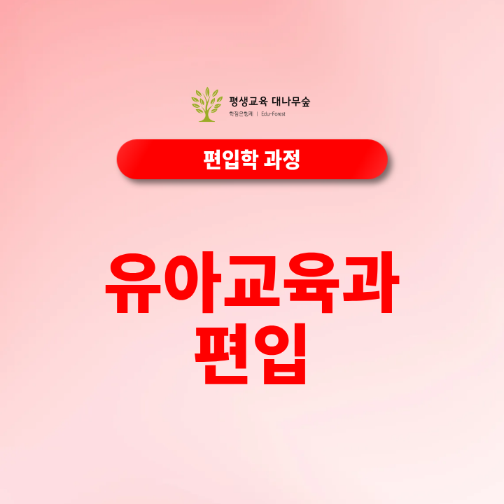 유아교육과 편입 후 유치원정교사 자격증까지 취득할 수 있을까? 썸네일